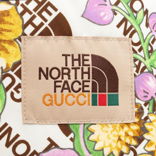 Gucci x North Face Econyl Floral Medium Backpack