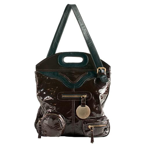 Gustto Patent Leather Palo Tote