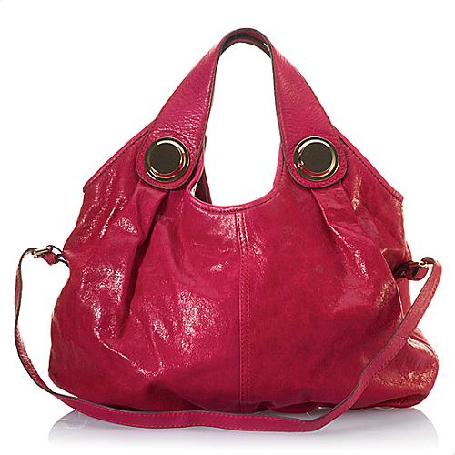 Gustto 'Pavia' Leather Hobo Handbag