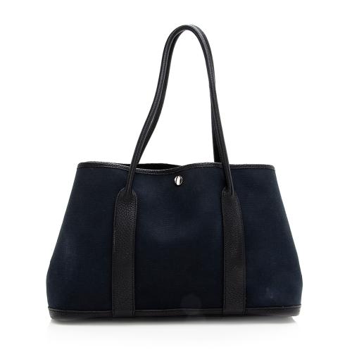 Hermes Canvas Leather Garden Party 36 Tote - FINAL SALE