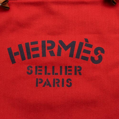 Hermes Canvas Maline Bag