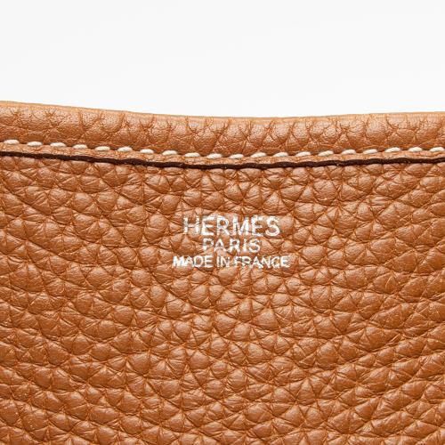 Hermes Clemence Evelyne I GM Shoulder Bag