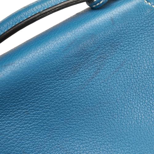 Hermès Clemence Sac a Depeches 27 - Brown Handle Bags, Handbags - HER252388