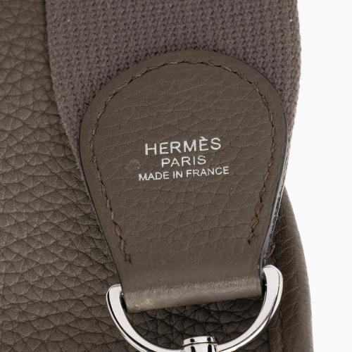 Hermes Taurillon Clemence Evelyne III PM Shoulder Bag