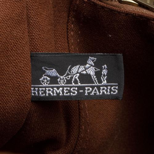 Hermes Vintage Canvas Herline MM Tote