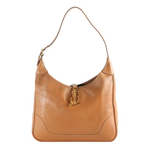 Hermes Vintage Natural Chamonix Trim II 31cm Shoulder Handbag