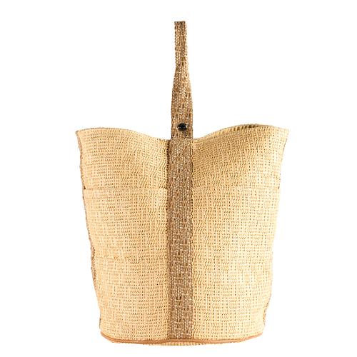 Hermes Woven Straw Beach Tote