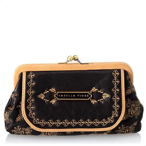 Isabella Fiore Once Upon A Time East/West Kisslock Frame Wallet