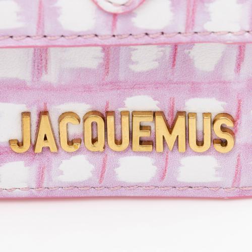 Jacquemus Smooth Leather Check Le Chiquito Mini Bag