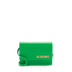 Jacquemus Leather Le Bello Crossbody Bag