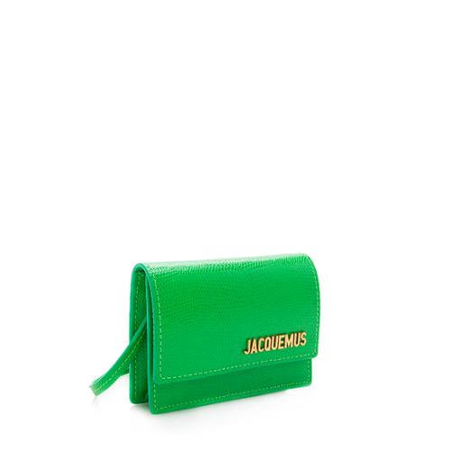 Jacquemus Leather Le Bello Crossbody Bag