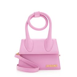 Jacquemus Leather Le Chiquito Noeud Bag