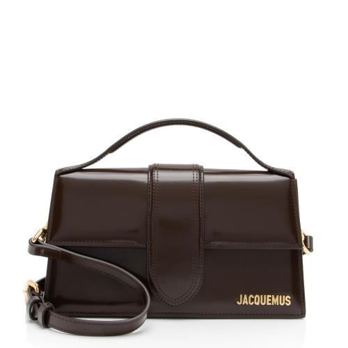 Jacquemus Patent Leather Le Grand Bambino Top Handle Bag