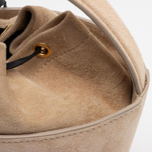 Jacquemus Suede Mini Bucket Bag
