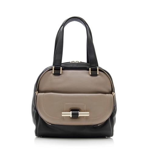 Jimmy Choo Leather Justine Small Tote 