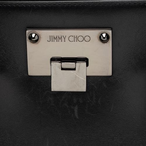 Jimmy Choo Leather Riley Medium Tote