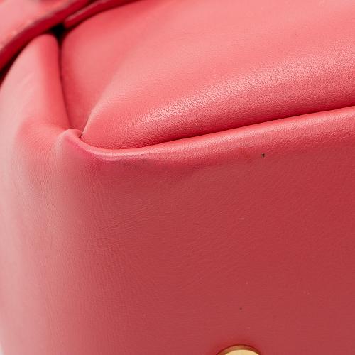 Jimmy Choo Leather Tulita Top Handle Shoulder Bag