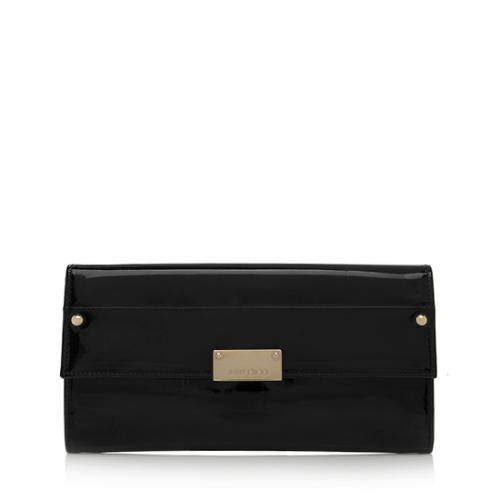 Jimmy Choo Patent Leather Reese Clutch