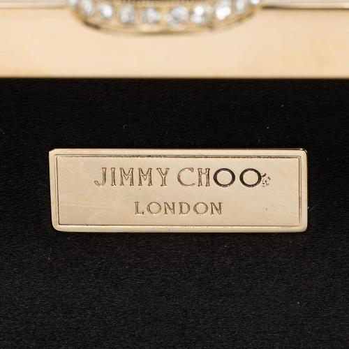 Jimmy Choo Sequin Velvet Crystal Cloud Chain Clutch