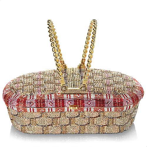 Judith Leiber Picnic Basket Evening Handbag