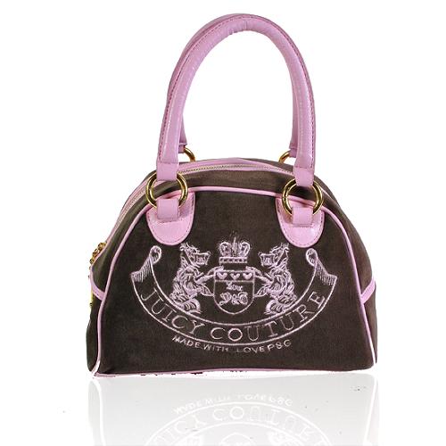 Juicy Couture Bowler Satchel Handbag