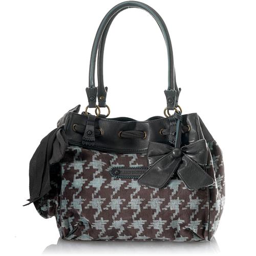 Juicy Couture Brogue Houndstooth Daydreamer Tote