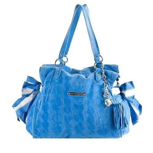 Juicy Couture Cableknit Velour Ms. Daydreamer Tote