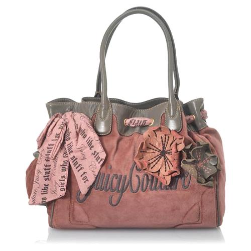 Juicy Couture Day Dreamer Velour Tote