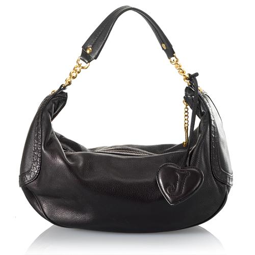 Juicy Couture Jute Superstar Hobo Handbag