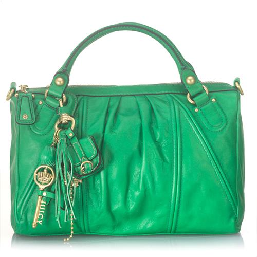 Juicy Couture Key & Shell China C Satchel Handbag