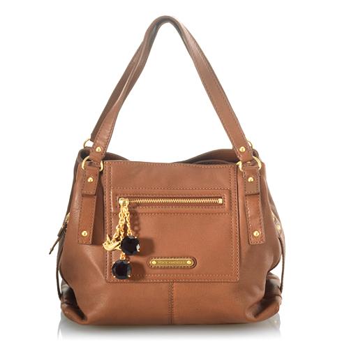 Juicy Couture Leather Pippa Satchel Handbag
