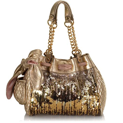 Juicy Couture Luxe Sequins Day Dreamer Tote