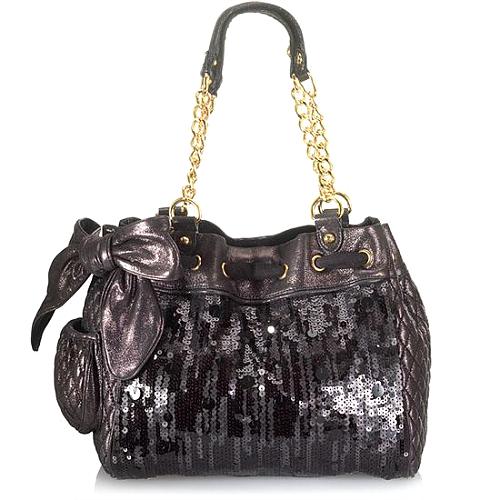 Juicy Couture Luxe Sequins Day Dreamer Tote