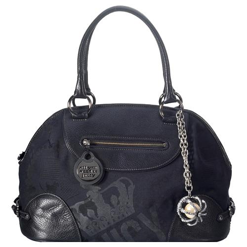 Juicy Couture Nylon Large Satchel Handbag