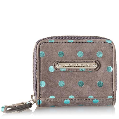 Juicy Couture Polka Dot Small French Purse