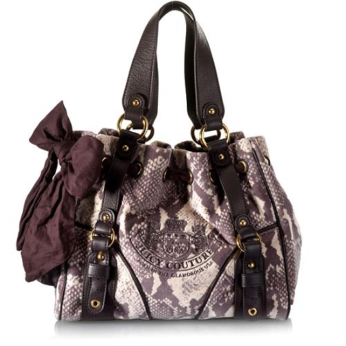 Juicy Couture Python Print Daydreamer Tote