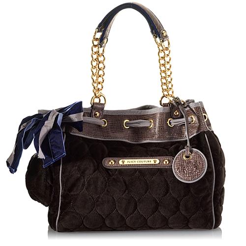 Juicy Couture Quilted Circles Day Dreamer Tote