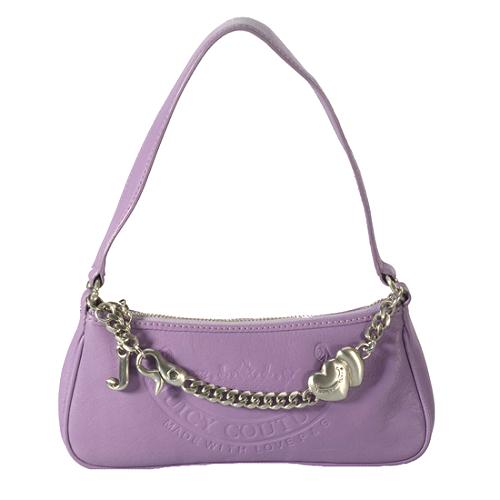 Juicy Couture Small Leather Demi Shoulder Handbag