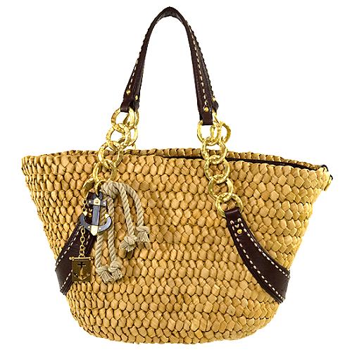 Juicy Couture 'Smart' Straw Tote