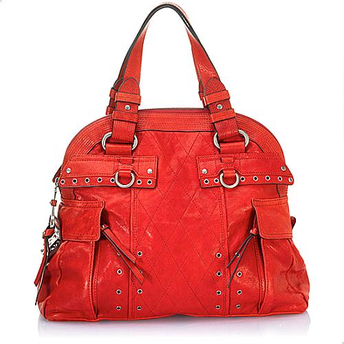 Juicy Couture The Queens Garden Leather Handbag