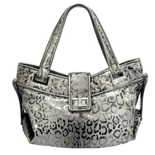 Kooba 'Natasha' Leopard Print Tote