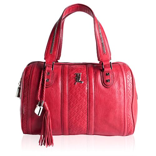 L.A.M.B. Glazed Love Asti Satchel Handbag 