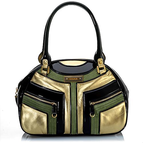 L.A.M.B. Jean Leather Handbag