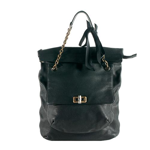 Lanvin Leather Partage Sac Shoulder Bag