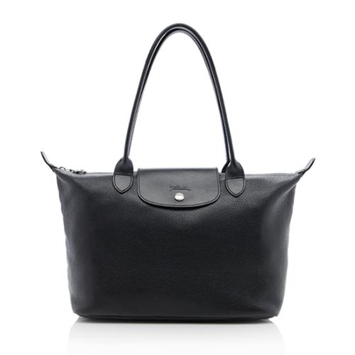 Longchamp Grained Leather Le Foulonne Tote