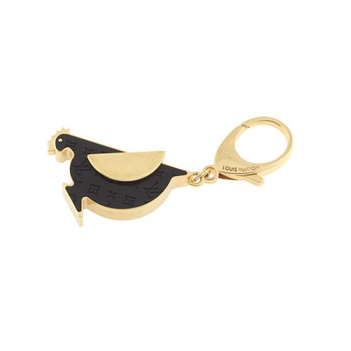 Louis Vuitton Animania Coq Key Ring Bag Charm