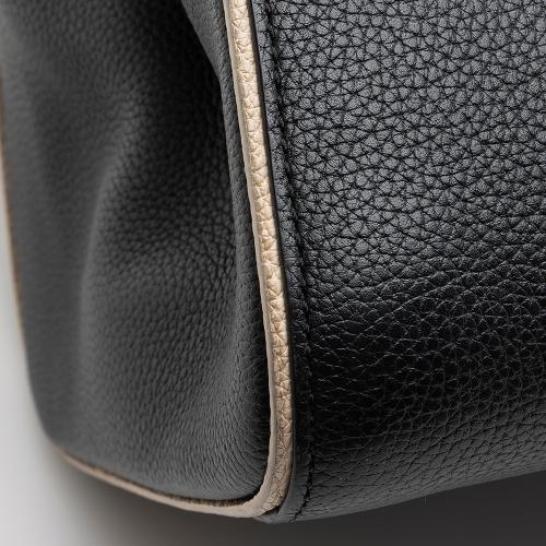 Louis Vuitton Double V Handbag Calfskin and Monogram Canvas at