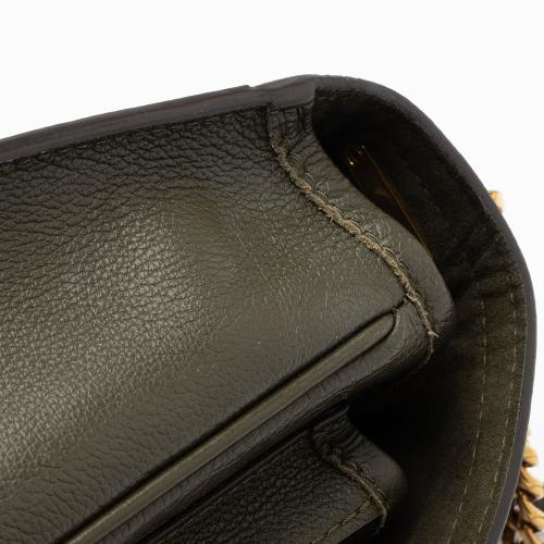 Louis Vuitton Calfskin Lockme Chain PM Shoulder Bag