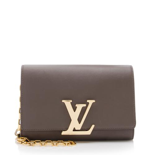 Louis Vuitton Calfskin Louise Chain Shoulder Bag