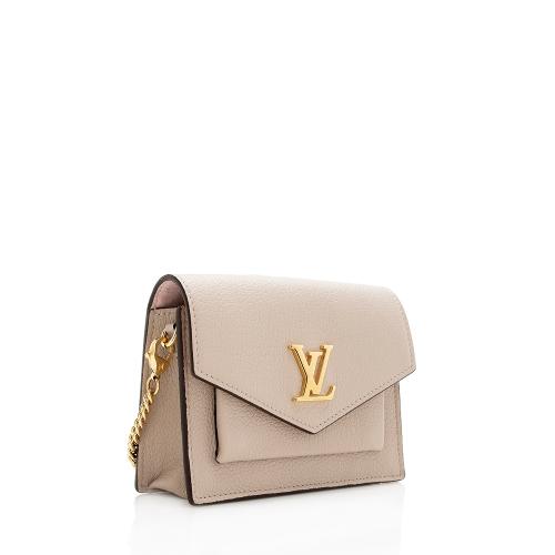 Louis Vuitton Calfskin Mini My Lockme Chain Pochette
